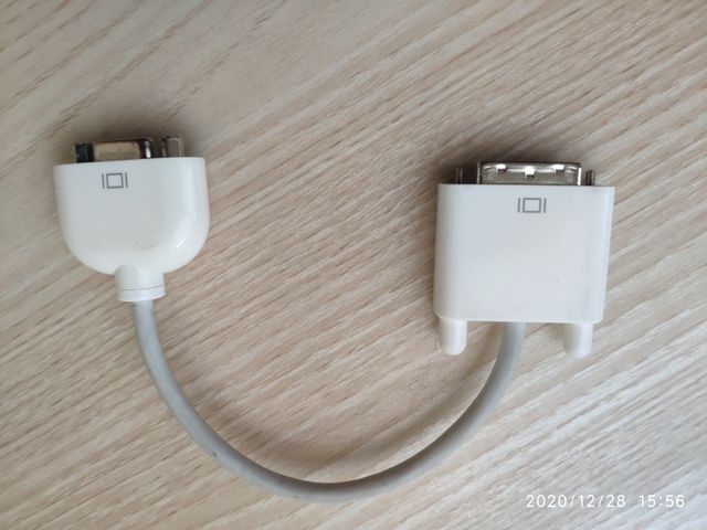 Genuino Original Apple Adaptador Pantalla DVI  VGA