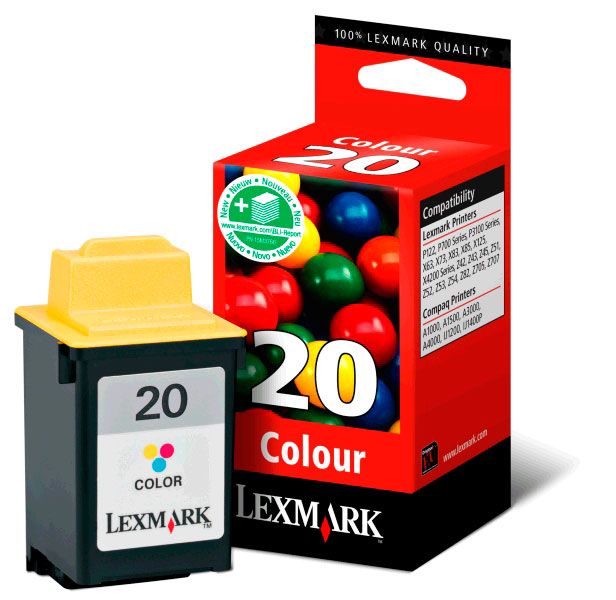 Lexmark 15MX120 Nº 20 tinta color