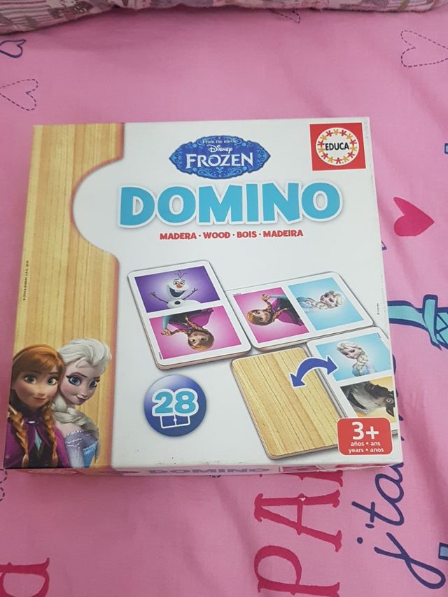Domino Frozen Educa Madera