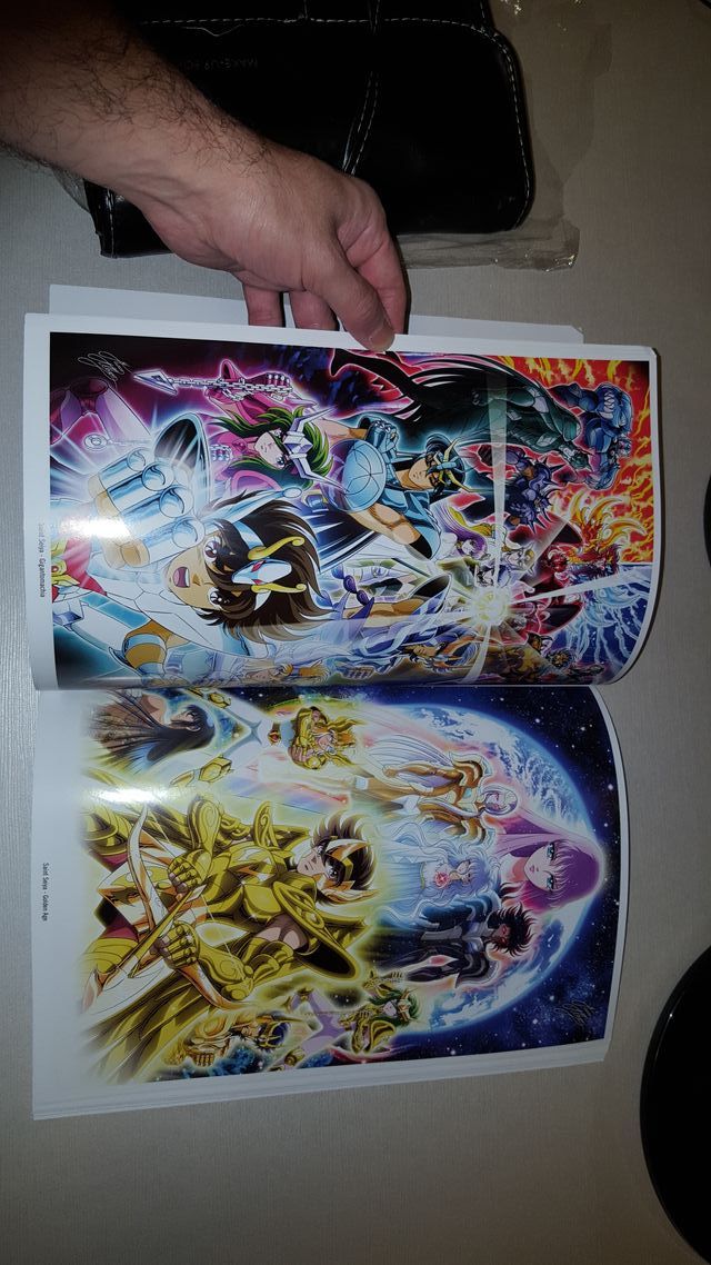 Saint Seiya Artbook Libro Ilustraciones