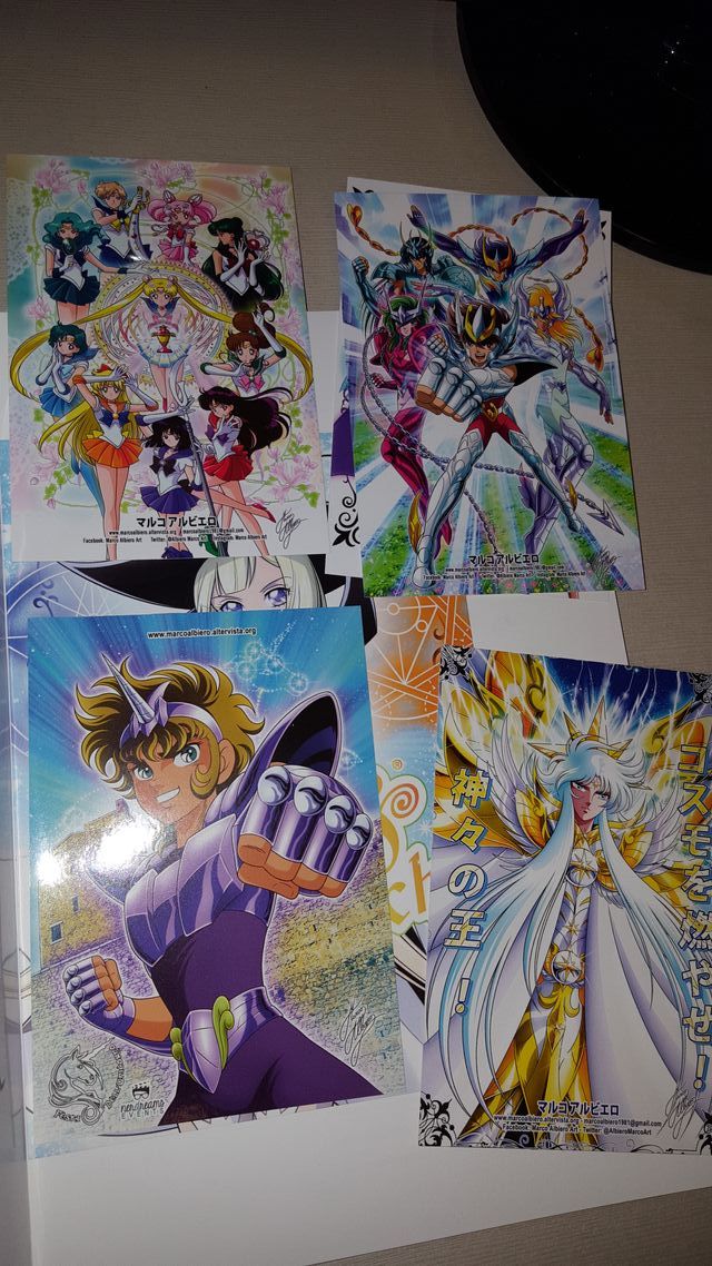 Saint Seiya Artbook Libro Ilustraciones