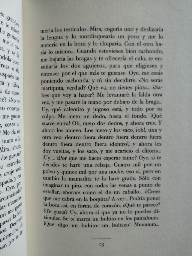 Dos novelas de literatura erótica