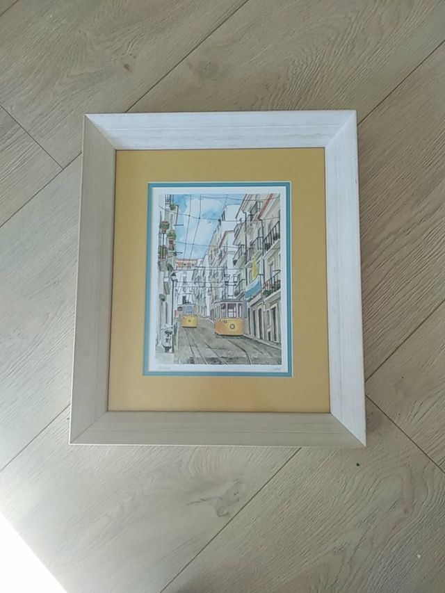 Cuadro de lámina de Lisboa