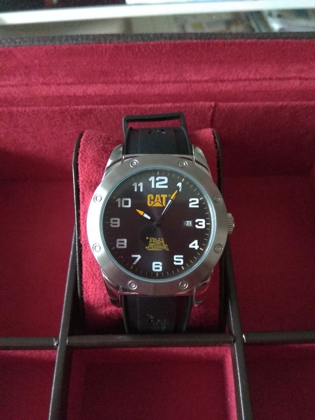 Reloj CAT correa silicona hombre