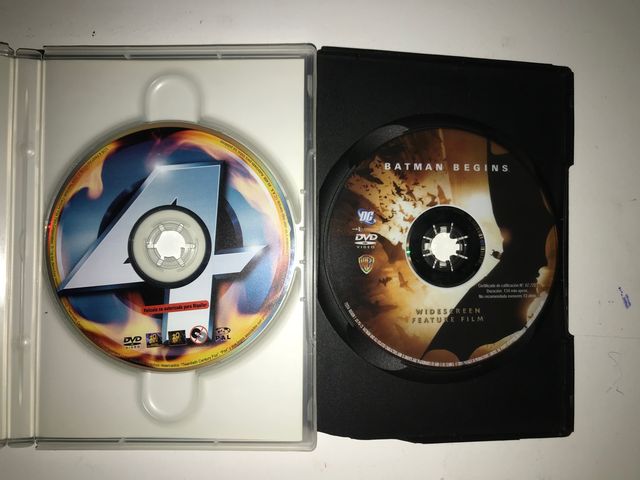 Películas los 4 fantásticos y batman begins