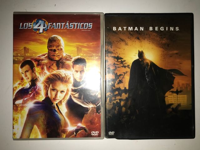 Películas los 4 fantásticos y batman begins