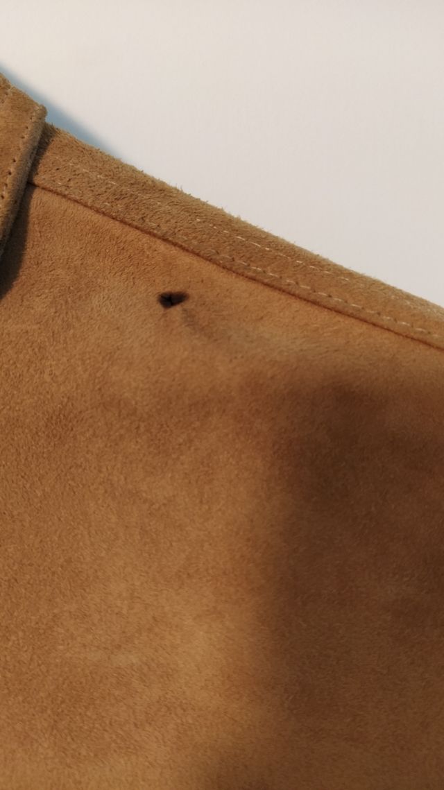 Chaqueta piel color Camel