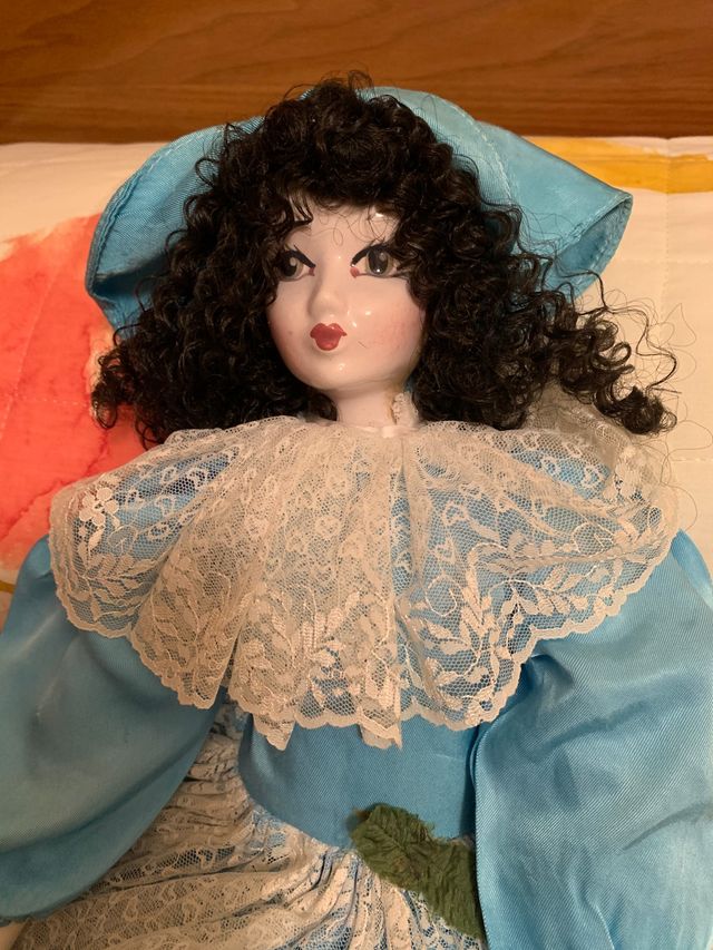 Muñeca porcelana coleccion