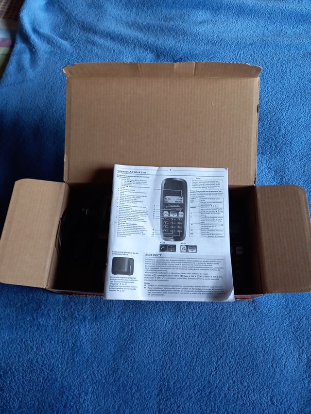 Teléfono inalámbrico.