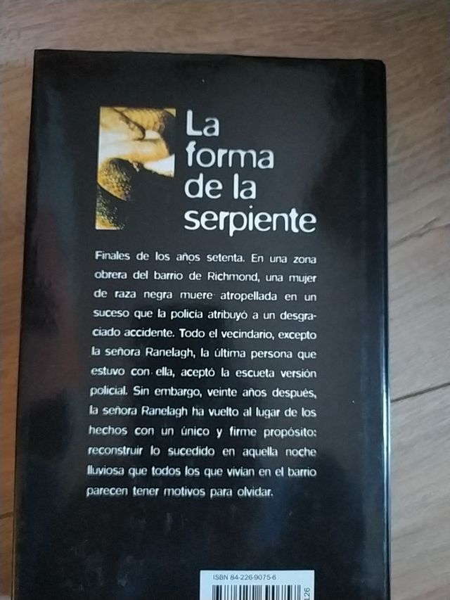 La forma de la serpiente. Minette Walters