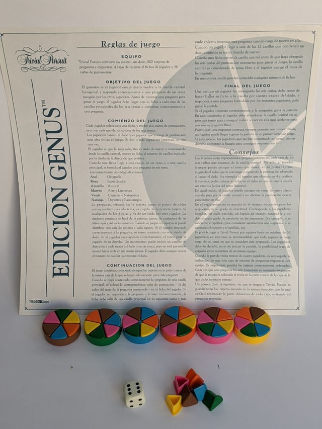 Trivial Pursuit Edicion Genus Genius