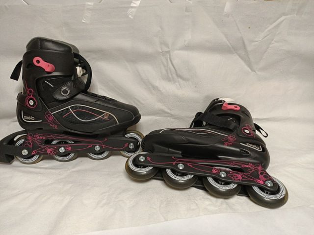 Patines de linea más la bolsa