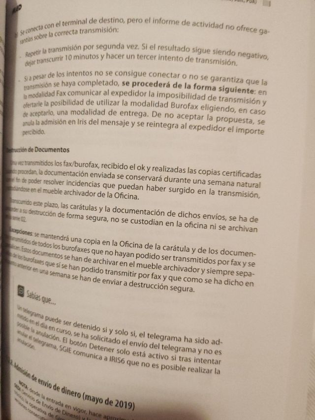 Libro para preparar oposicion correos.