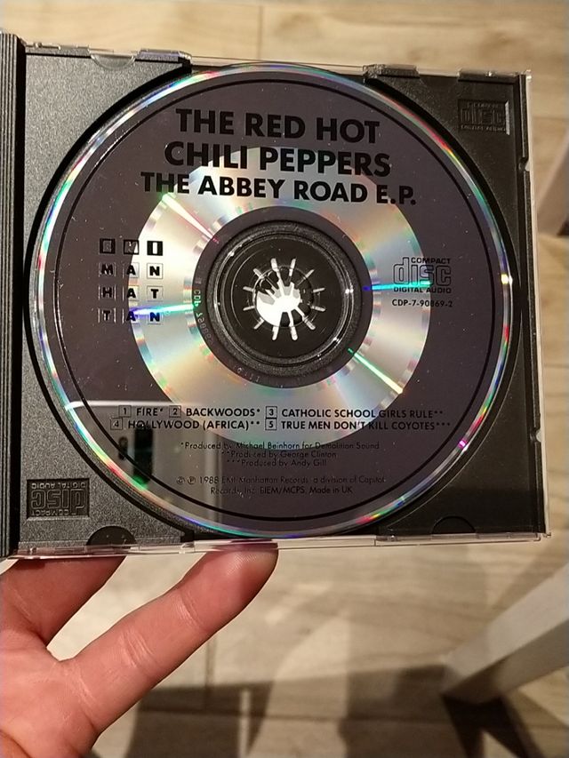 CD, the Red Hot chili peppers
