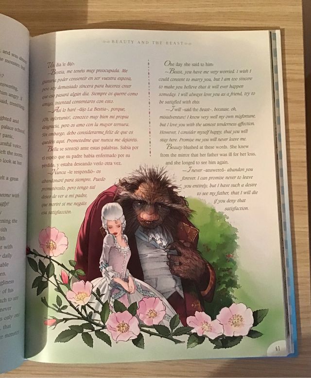 Libro " Cuenta Cuentos" bilingüe.