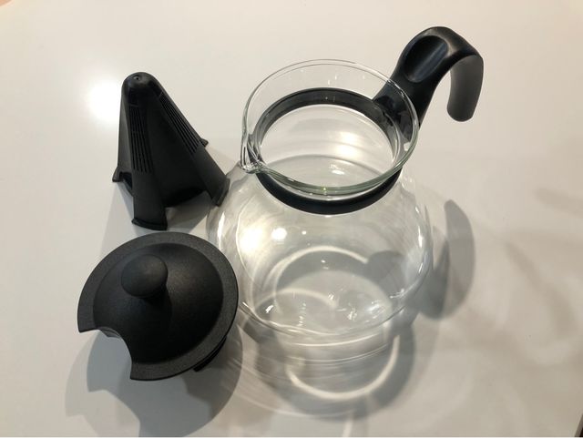 Tetera de infusiones de cristal