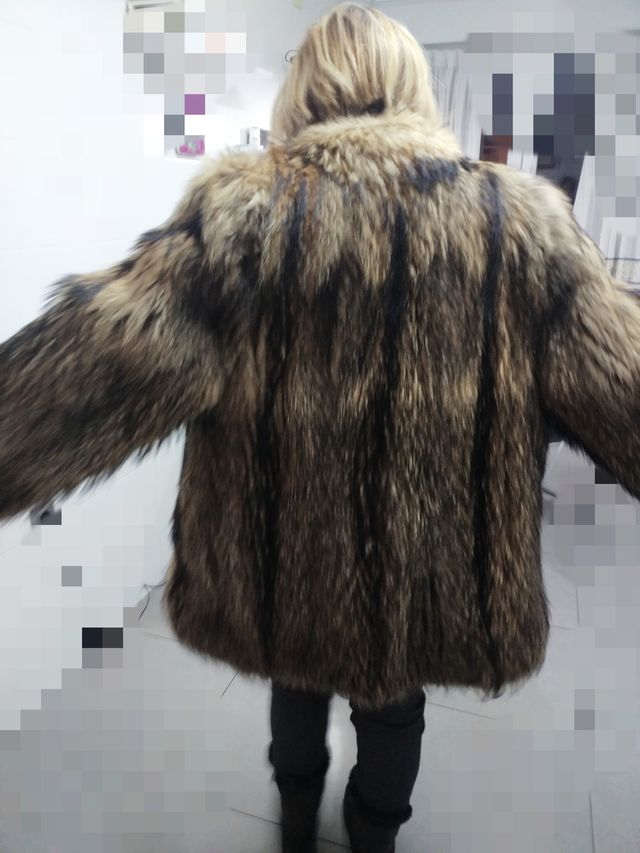 Chaquetón de piel de Marmota