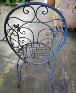 Sillas jardin de segunda mano por 25 € en Madrid en WALLAPOP