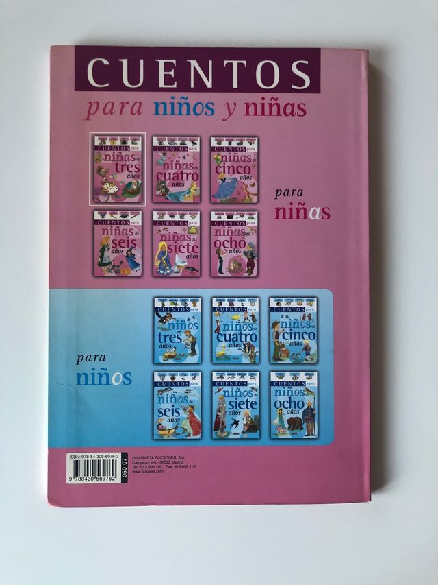 Cuentos para niñas de tres años