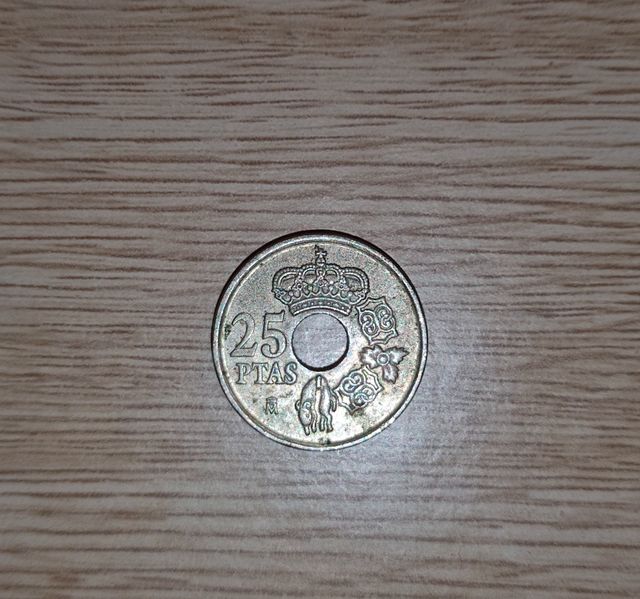 25 pesetas 2000 Juan Carlos I