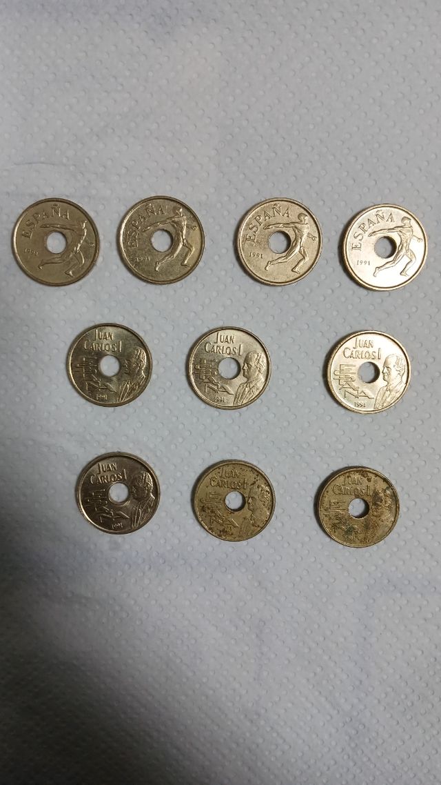 25 pesetas Barcelona 92 Juan Carlos I
