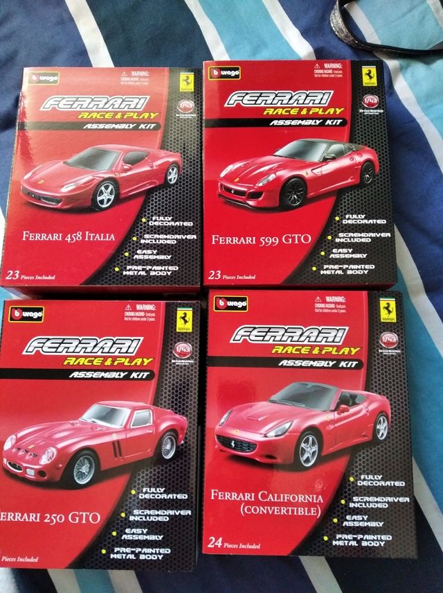 maquetas Ferrari escala 1/43  sin estrenar