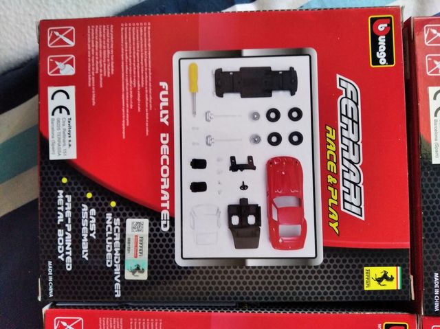 maquetas Ferrari escala 1/43  sin estrenar