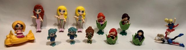 Lote figuritas de muñecas