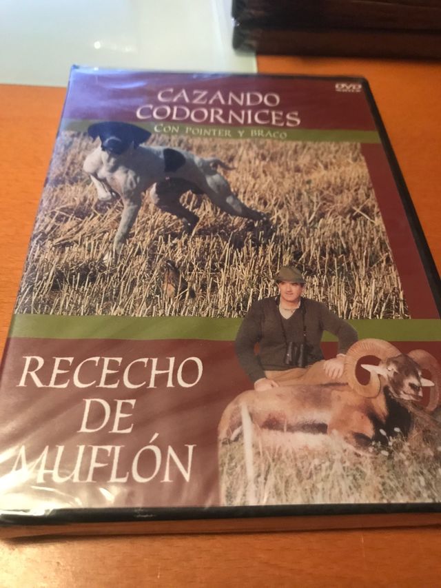 Dvd caza doble bravo pointer mugrón rececho