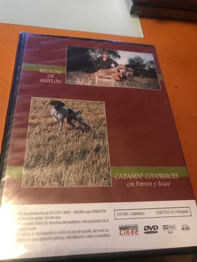 Dvd caza doble bravo pointer mugrón rececho