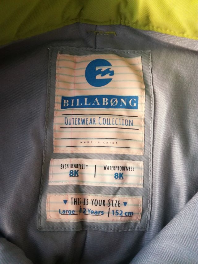 Pantalón nieve Billabong