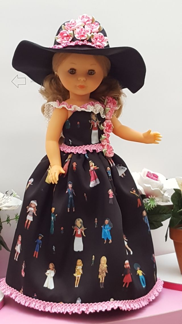 Vestido y Pamela para Nancy