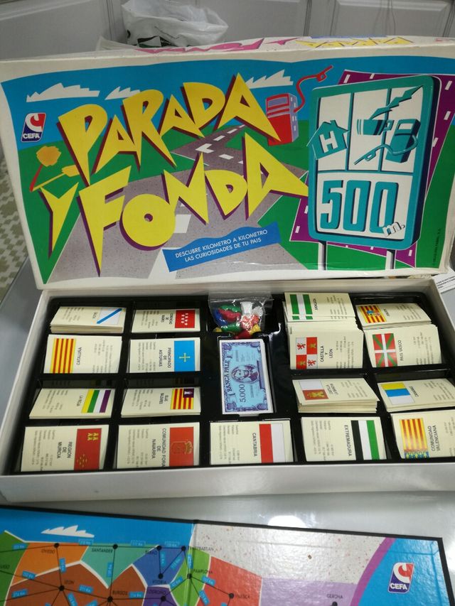 Juego antiguo Parada y Fonda