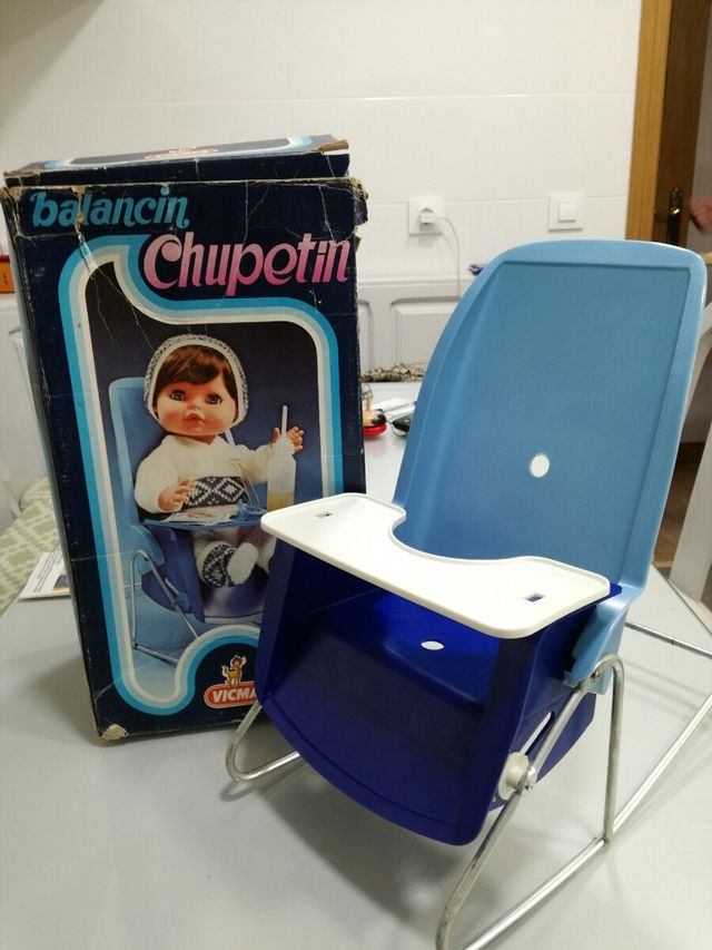 Balancín vintage muñeco chupetín