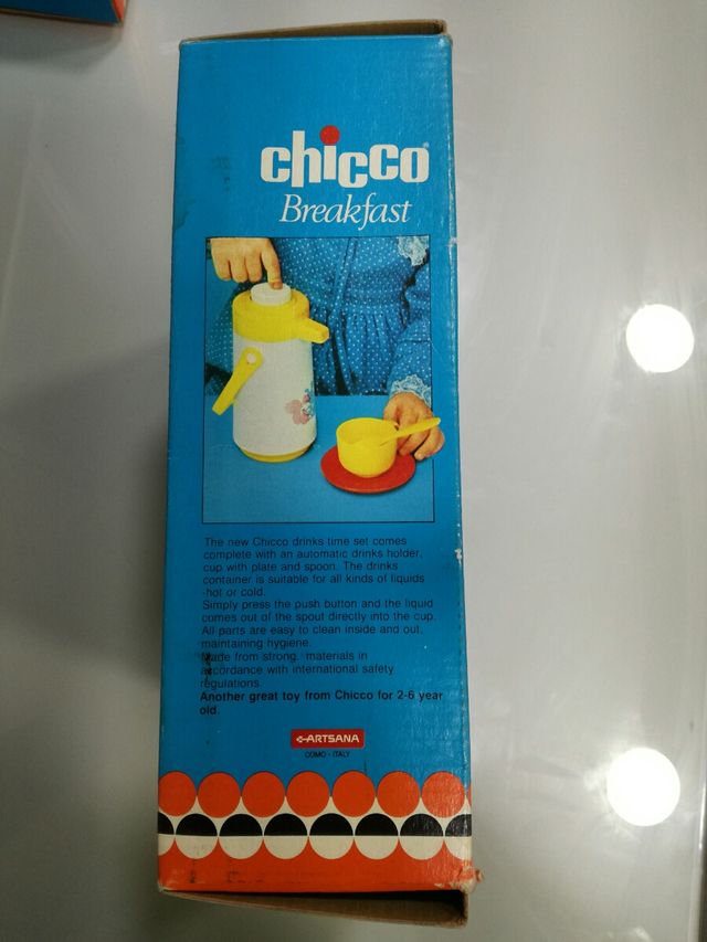 Juguete desayuno Vintage Chicco Breakfast