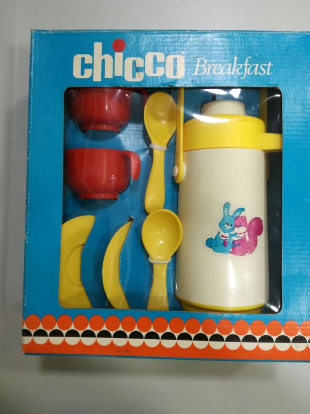Juguete desayuno Vintage Chicco Breakfast