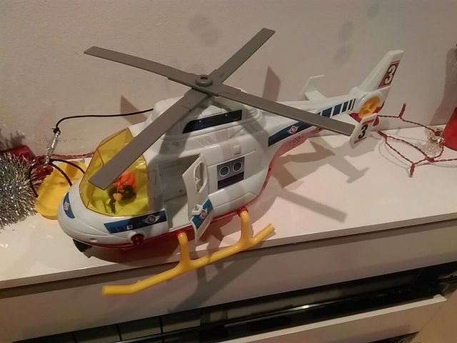 JUGUETE Helicóptero de recate