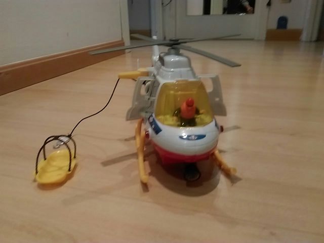 JUGUETE Helicóptero de recate