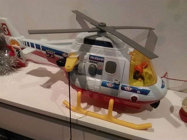 JUGUETE Helicóptero de recate