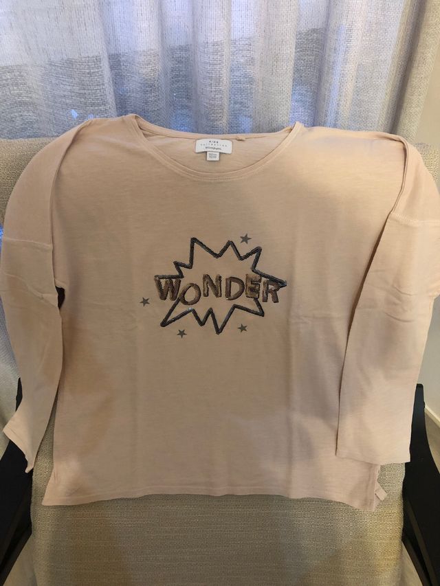 Lote 4 Camisetas niña  manga larga , para 12 años