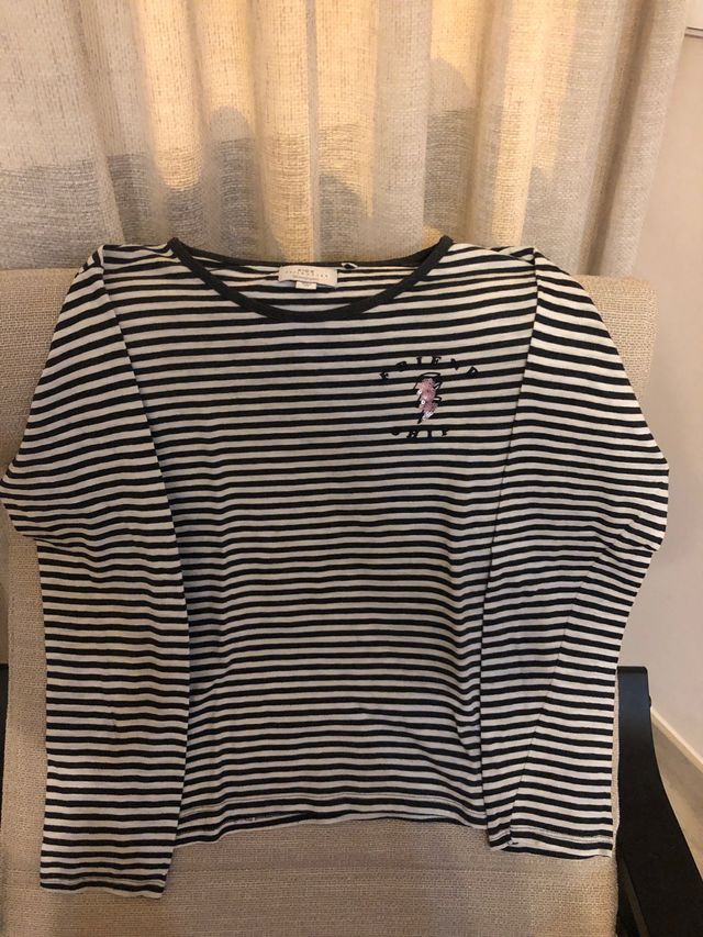 Lote 4 Camisetas niña  manga larga , para 12 años