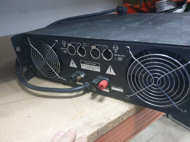 amplificador space equipment pwm-2000