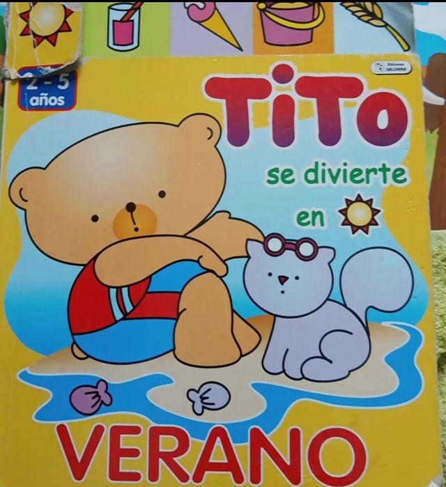 LIBRO DINOSAURIOS 5 más de regalo  TITO VACA BAMBI