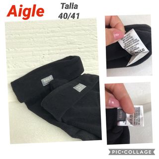 CALCETINES NEGRO AIGLE T.40/41 nuevos