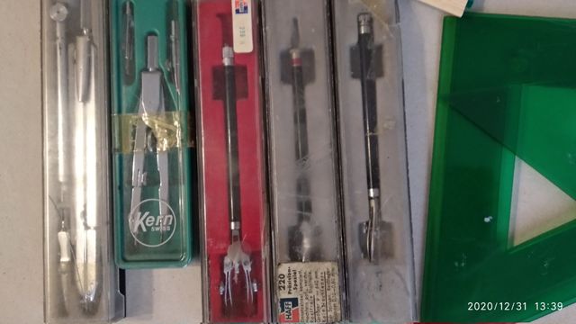 Equipo de delineante 1975 aprox