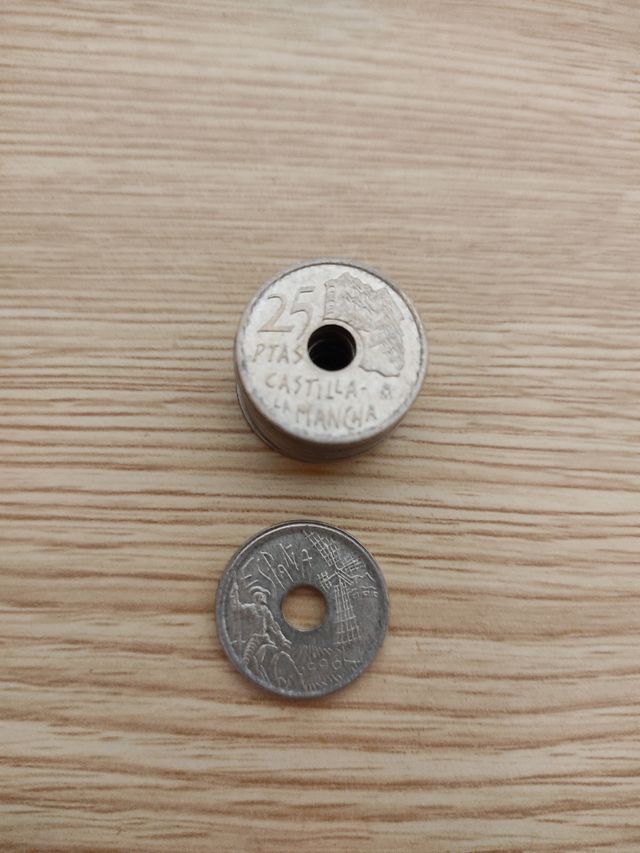 25 pesetas Comunidades Autónomas España