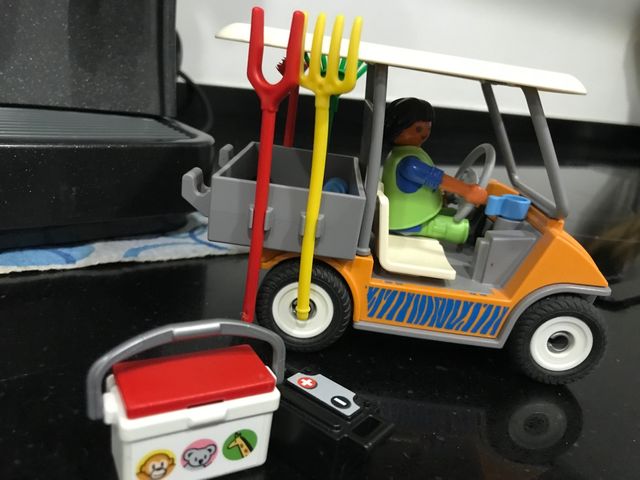 Carrito Zoo Playmobil