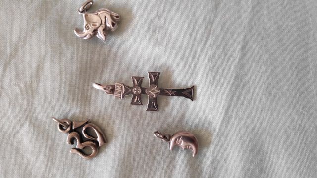 Colgantes de plata