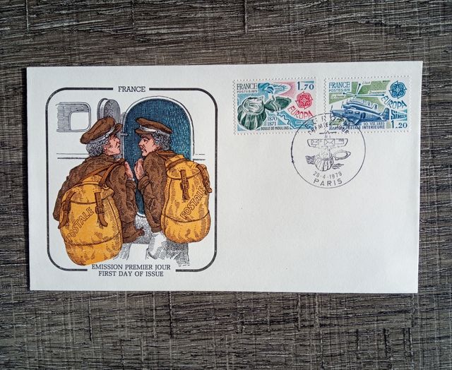 SELLOS SOBRES 1er Día TEMA 🇪🇺 EUROPA