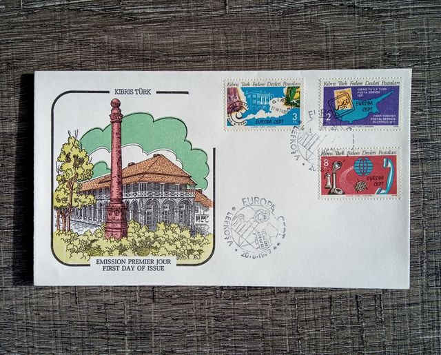 SELLOS SOBRES 1er Día TEMA 🇪🇺 EUROPA